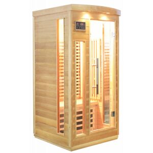 SNÖ Sauna infrarouge panneaux carbone 1500W 1 place - SNÖ