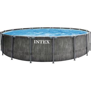 Intex Piscine tubulaire ronde Baltik Intex - Ø 5,49 x H.1,22 m