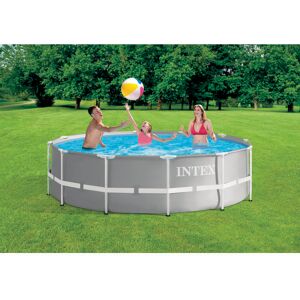 Piscine tubulaire ronde Prism Frame Intex - Ø 3,66 x H.0,99 m - Publicité