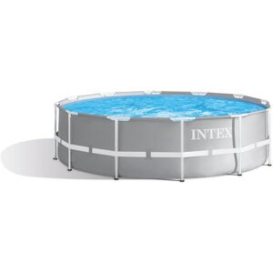 Piscine tubulaire ronde Prism Frame Intex - Ø 3,66 x H.1,22 m - Publicité