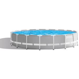 Intex Piscine tubulaire ronde Prism Frame Intex - Ø 5,49 x H.1,22 m