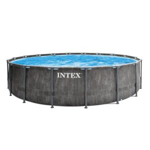 Piscine tubulaire ronde Baltik Intex - Ø 4,57 x H.1,22 m