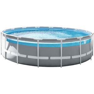 Intex Piscine tubulaire ronde Clearview Intex - Ø 4,88 x H.1,22 m