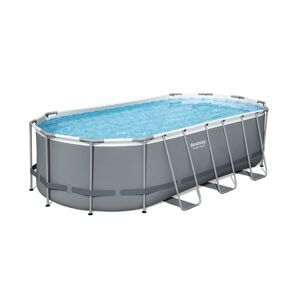 Piscine tubulaire ovale Power Steel Bestway - 5,49 x 2,74 x H.1,22 m - Publicité