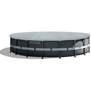 Bâche d'hivernage ronde Intex pour piscine de Ø 5,49 m - Publicité