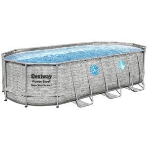 Bestway Piscine tubulaire ovale Power Steel Swim Vista Series II Bestway - 5,49 x 2,74 m