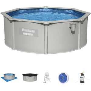 Bestway Piscine acier ronde Hydrium Bestway - Ø 3,60 x H.1,20 m