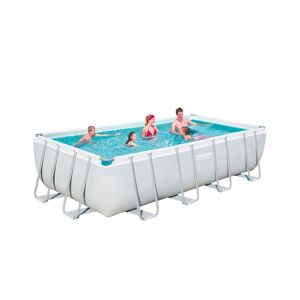 Bestway Piscine tubulaire rectangulaire Power Steel Bestway - 5,49 x 2,74 m - Epurateur à cartouche