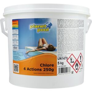 Planet Pool Chlore multi-action Planet Pool - Galets 250 g - 5 kg