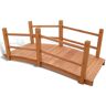 Maisonchic - Pont de jardin Pont en bois Pont de Bassin 140 x 60 x 56 cm 42385