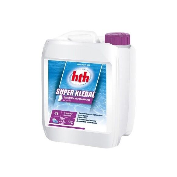 Clarifiant triple action hth Super KLERAL 3 litres