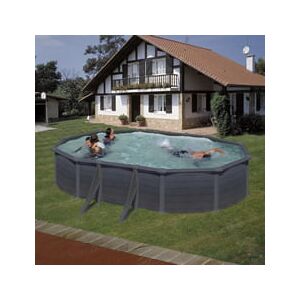 Piscine Italia Piscina Fuori Terra Gre Acciaio Ovale 610x375x1,32 Granada Prov618gf