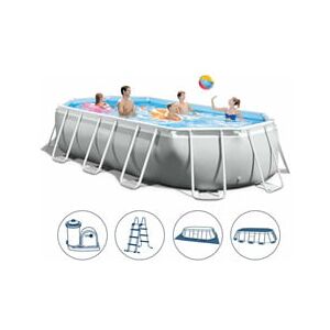 Piscine Italia Piscina Fuori Terra Intex Ovale Prism Frame 26796 503x274x122cm