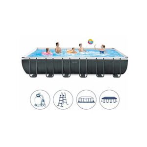 Piscine Italia Piscina Fuori Terra Intex 26364 Ultra Frame Rettangolare 732x366x132cm