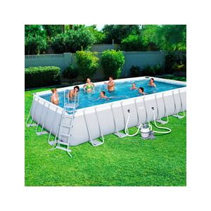 Piscine Italia Piscina Fuori Terra Bestway 56475 Power Steel 732x366 Cm - H. 132 Cm