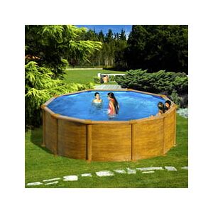 Piscine Italia Piscina Fuori Terra Gre Acciaio Rotonda 460x1,32 Mauritius Kitpr458wo