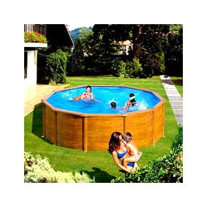 Piscine Italia Piscina Fuori Terra Gre In Acciaio Rotonda 460x1,20 Pacific Kit460w