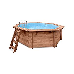 Piscine Italia Piscina In Legno Fuori Terra Jardin 434 Liner Sabbia