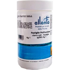 Ailanto Pastiglie Multifunzione per Piscine gr 200 Cf. Kg 1.0 Aila 05988 - 07899ECO