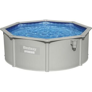 Bestway Piscina Fuori Terra Rigida da Giardino Piscina Esterna Rotonda ø 360x120h cm con Pompa Filtro - 56574 Hydrium