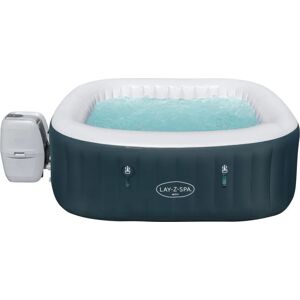 Bestway Piscina Fuoriterra Vasca Idromassaggio Gonfiabile 140 Getti e Riscaldamento 40°C per 4-6 Persone 180 x 180 x 66 - 60015 Lay-Z-Spa Ibiza AirJet