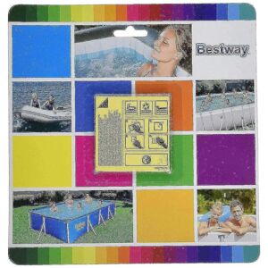 Bestway Toppe per riparazione piscine Sott'acqua autoadesive confezione 10 pezzi - 62091