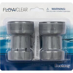 Bestway Set 2 Adattatori Riduttori per Pompa da ø 38 a ø 32 mm