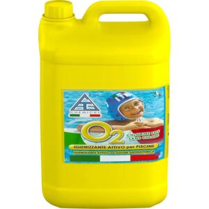 Chemical Igienizzante per piscine SENZA Cloro Multiattivo Confezione 5 litri - 02LI0050