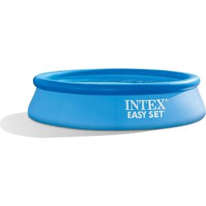 Intex Piscina Fuori Terra Autoportante Piscina da Giardino in PVC Rotonda ø 244 x 61 cm con Pompa filtro colore Blu - 28108NP Easy Set