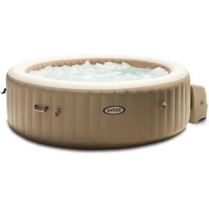 Intex Piscina Fuori Terra Idromassaggio Gonfiabile da Esterno SPA 4 Posti Piscina per Giardino in PVC Ø 196x71h cm - 28426