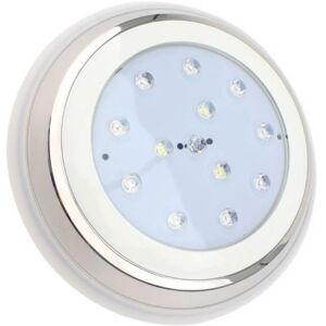 LEDDIRETTO Faretto per Piscina da Parete 18W B. Naturale IP68 ø230mm Senza Incasso - Esterno