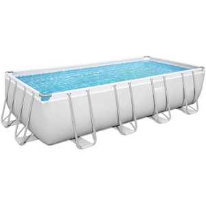 Fuori Bestway Piscina Power Steel Rettangolare Telaio Portante Cm.488x244x122h.