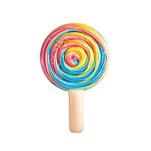 Intex 58754EU - Materassino Lollipop Rainbow Cm 208X135