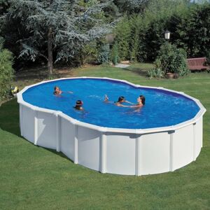 GRE Piscina fuori terra rigida  KITPROV6270 L int 6.4 m x 3.9 m  H 1.2 m