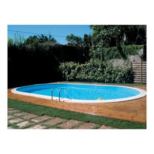 GRE Piscina interrata con pannello polimerico  KPEOV8059 L 8 x 4 H 1.5 m