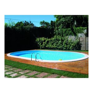 GRE Piscina interrata con pannello polimerico  KPEOV6059 L 6 x 3.2 H 1.5 m