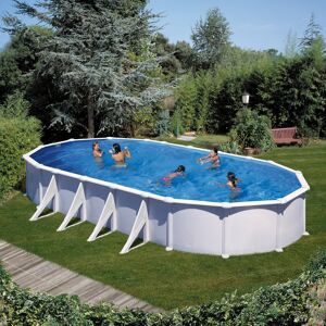 GRE Piscina fuori terra rigida  KITPROV1028 L int 10 m x 5.5 m  H 1.32 m