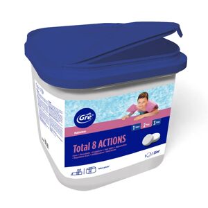 GRE Kit per trattamento acqua in pastiglie  5 kg