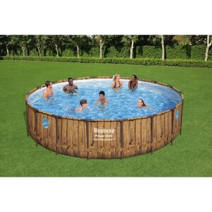 Bestway Piscina fuori terra tubolare  Steel Pro Max Ø 5.49 m  H 1.22 m