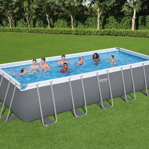 Bestway Piscina fuori terra tubolare  Power Steel L int 6.4 m x 2.74 m  H 1.32 m