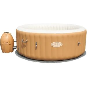 Bestway 54129 Piscina Fuori Terra Idromassaggio Gonfiabile da Esterno SPA 6 Posti Piscina per Giardino in PVC Ø 196x71h cm