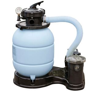 GRE Pompa con Filtro a Sabbia 4000 L/h 180 W FS300