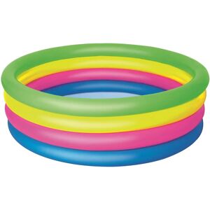 Bestway Piscina A 4 Anelli Colore Arcobaleno 157x46 Cm Per Bambini