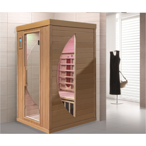 Arredo Casa Facile Sauna Infrarossi 3 Posti 120x105 Cm Doppio Pc - Interno Ed Esterno - Ozono - Radio + Mp3 - Mp4 - Usb - Bluetooth - Aromaterapia - Cromoterapia - Led - Design Vetro Moon - In Fibra Di Carbonio