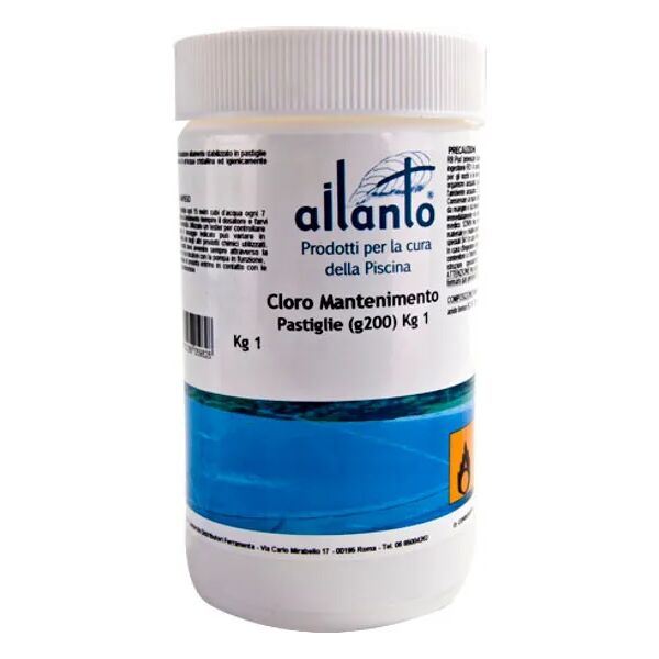 ailanto cloro pastiglie g 200 kg 5.0 aila 05983 - 03169eco