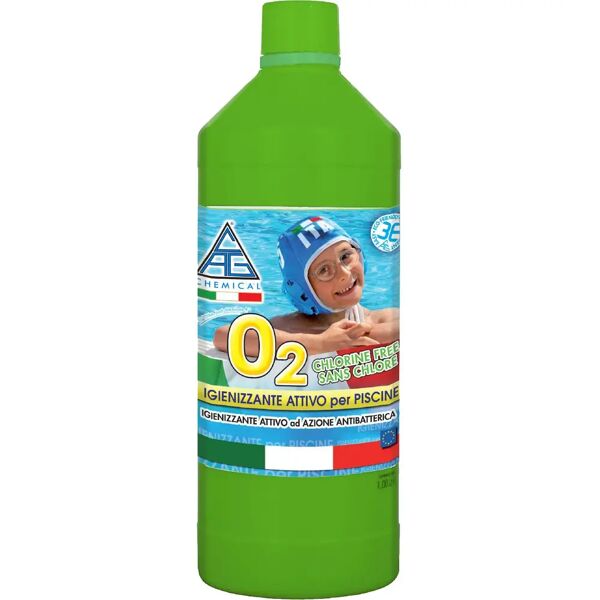 cag chemical igienizzante s cloro multiatt.x piscina lt 1 - 02l0010