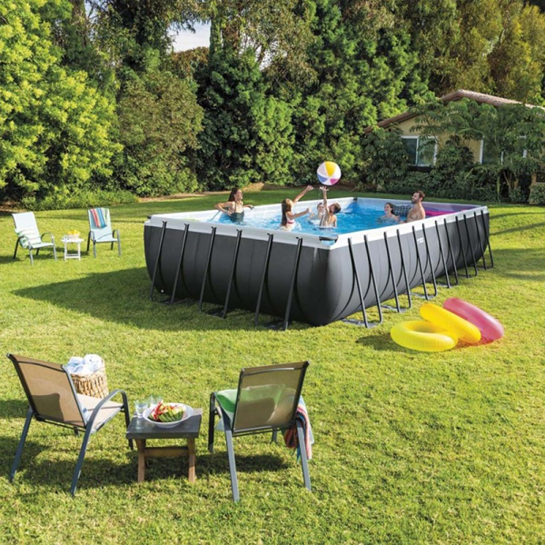 fuori intex piscina rettangolare ultra xtr frame 732x366x132 cm