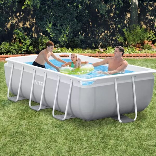 fuori intex piscina rettangolare prisma frame 300x175x80 cm