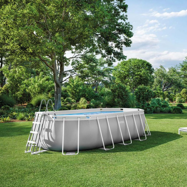 fuori intex piscina ovale prisma frame 610x305x122 cm