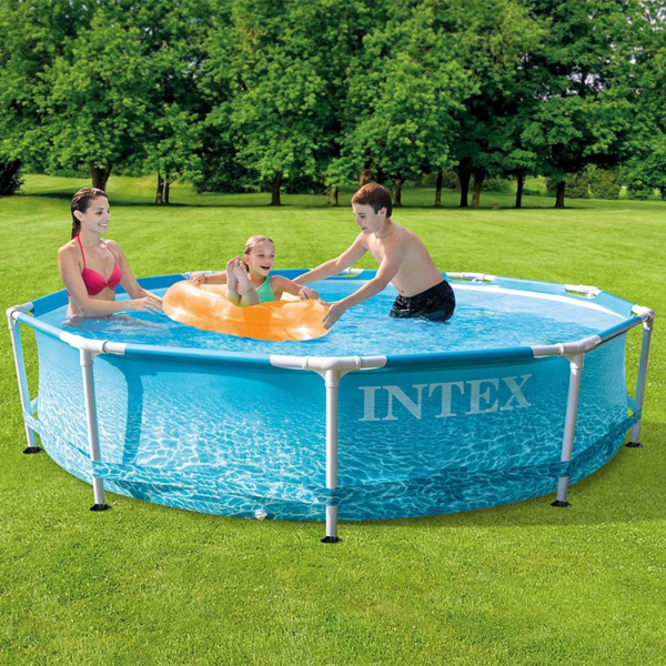 intex piscina frame beachside 305x76 cm con pompa filtro